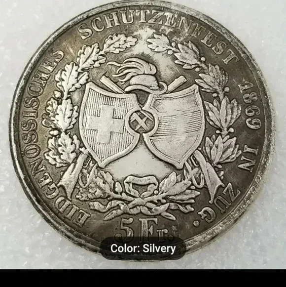 1869 Military antique style Hobo Coin - NWT.. - Picture 4 of 6